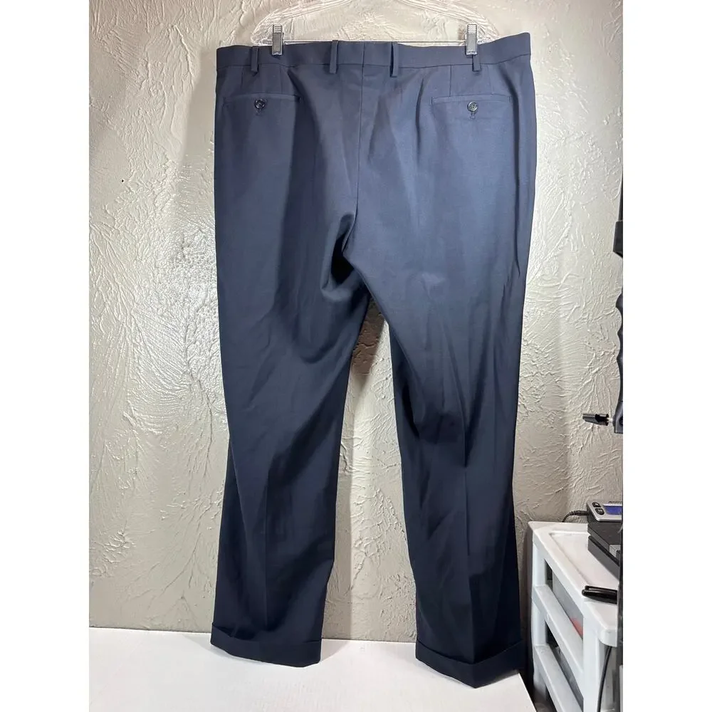 Lauren‎ Ralph Lauren High Performance Wool Dress Pants Navy Mens Size 42x30